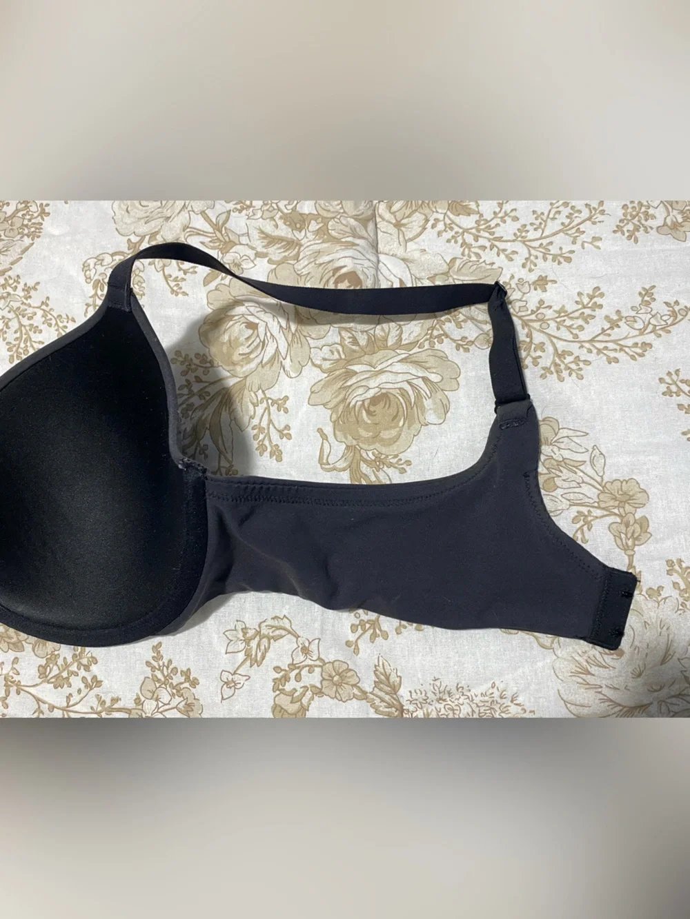Skims Black Fits Everybody T-Shirt Bra 38C - Picture 6 of 8